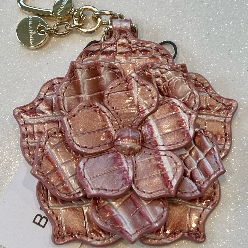 Brahmin Pink Icing Magnolia Tassel